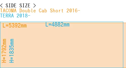 #TACOMA Double Cab Short 2016- + TERRA 2018-